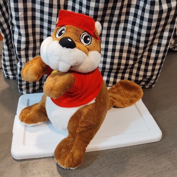 Bucee Beaver Plush 10" - Picture 1 of 3